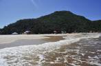 A praia da Guarda do Embaú, litoral sul de Santa Catarina